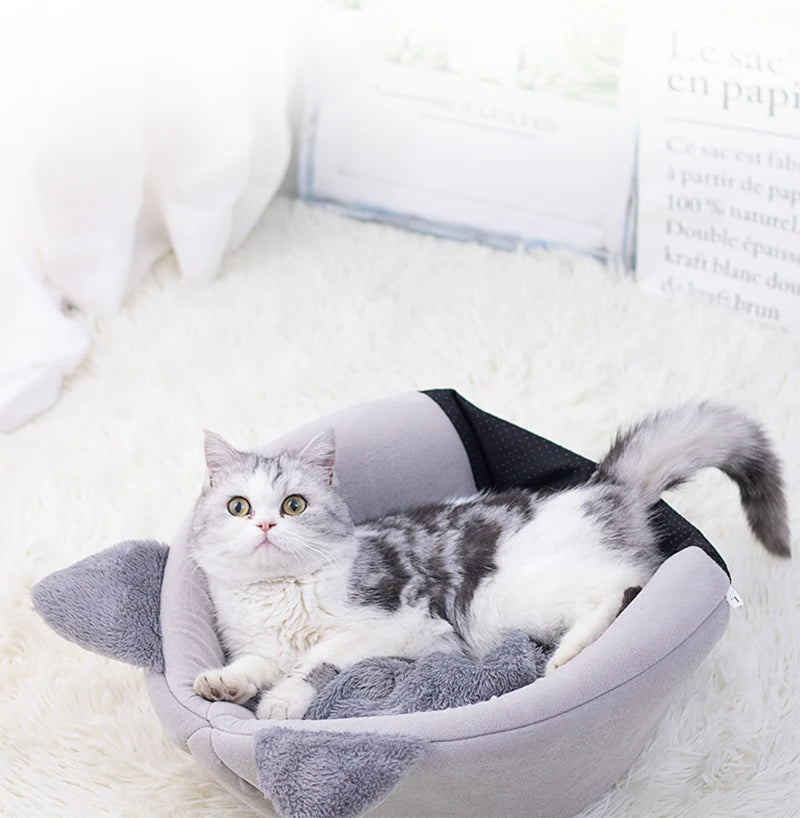 Deep Sleep Comfort Cat Bed – Warm & Cozy for Winter