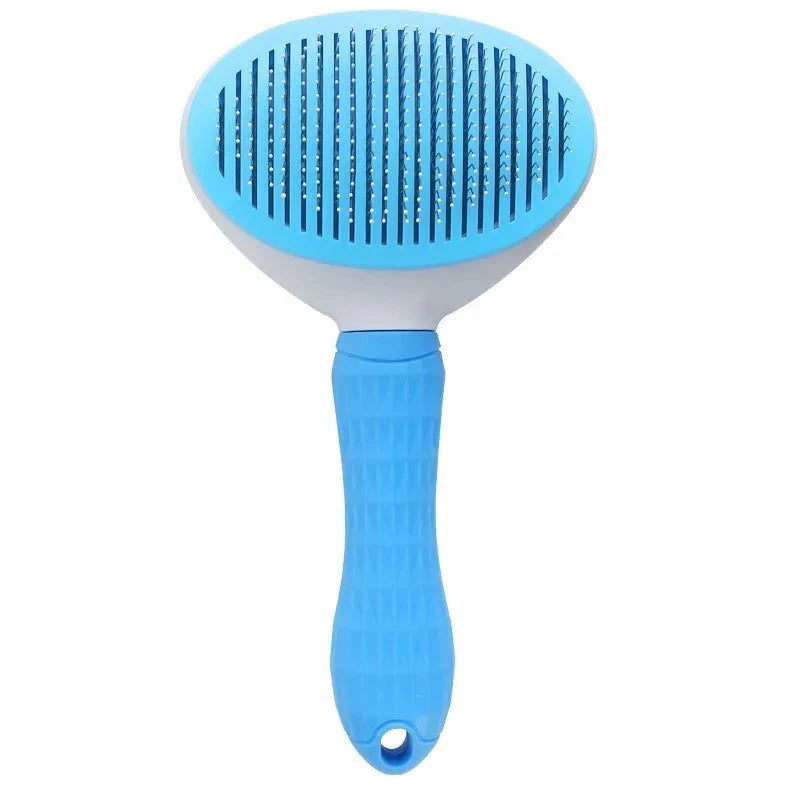 Self-Cleaning Pet Brush for Dogs & Cats