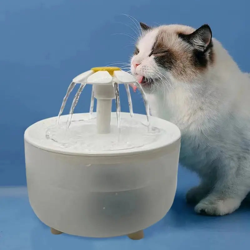 Automatic Pet Water Fountain – Silent, Filtered & USB-Powered