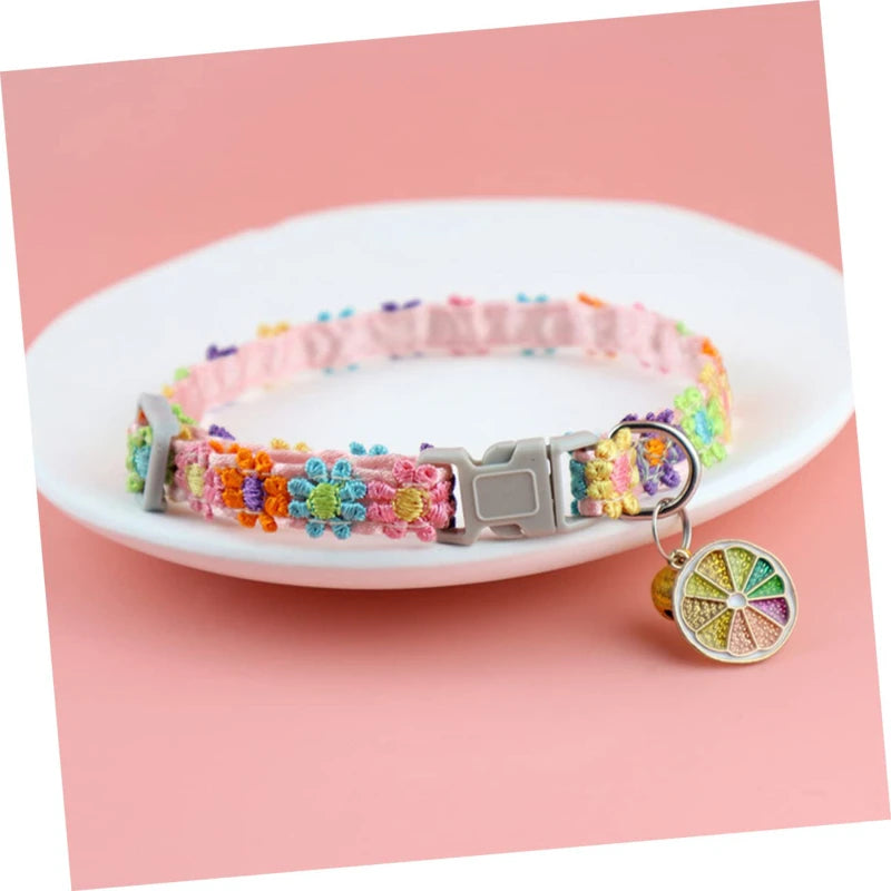 Colorful Pet Collar with