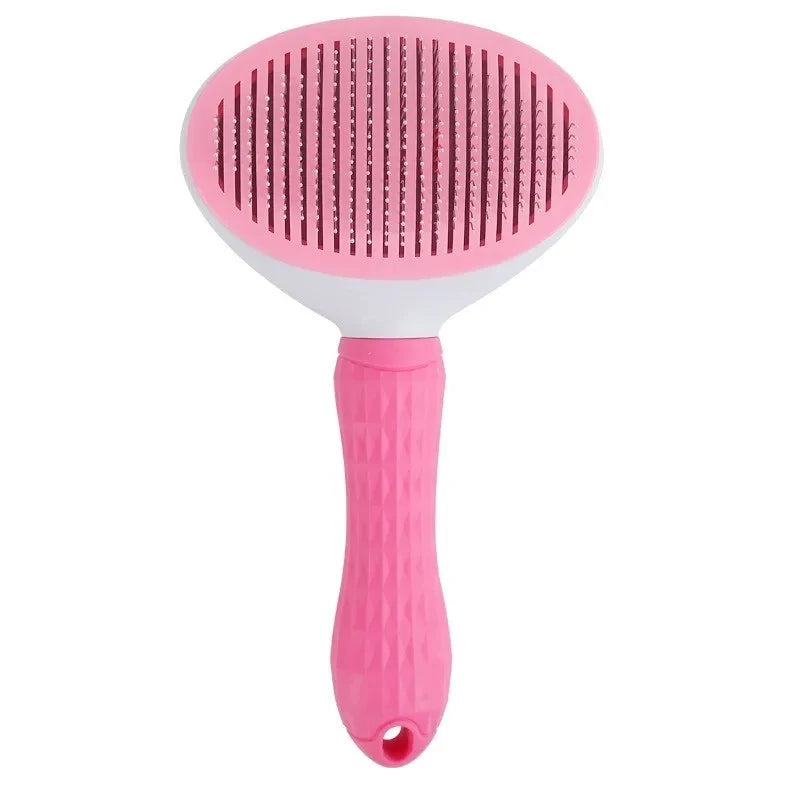 Self-Cleaning Pet Brush for Dogs & Cats