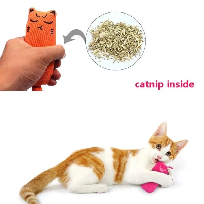 Rustle Sound Catnip Plush Toy – Fun & Soothing for Cats